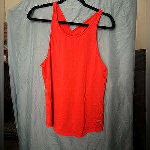 Bright Orange Under Armor Tank Top